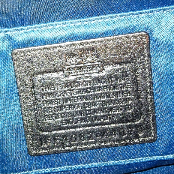 L@@K☆Rare COACH Madison Dotted OP Art Black Top Handle Baguette/Satchel - Picture 7 of 16